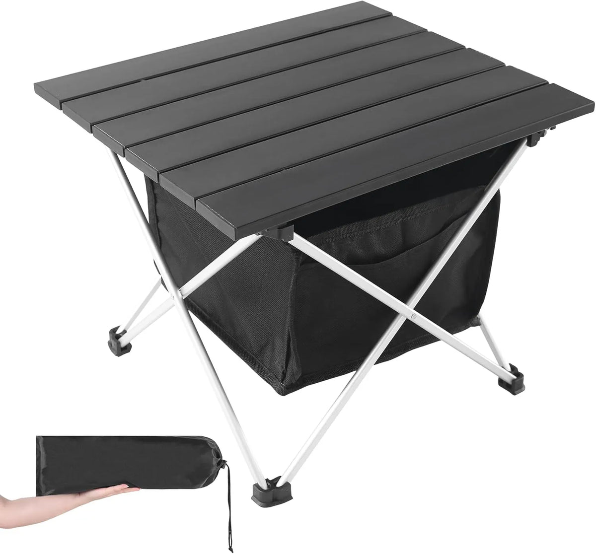 Portable Folding Table Tool Storage Stand Workbench